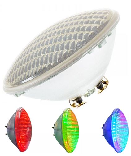 Bombillo Silvin De Leds A Colores Aquasw LEDPAR56RGB