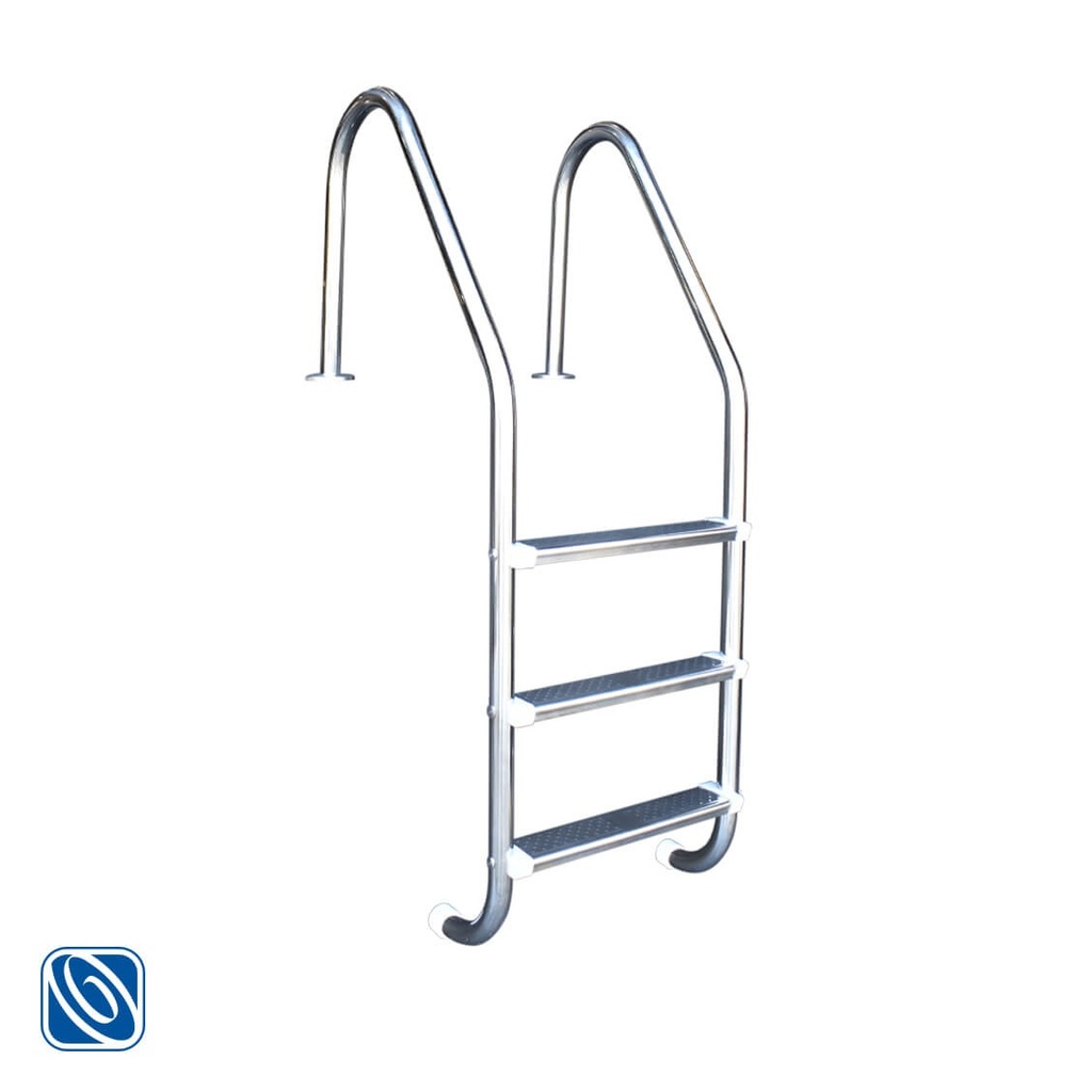 Escalera Astral 3 Pelda. Acero Inox. Pro ASP-35-1507