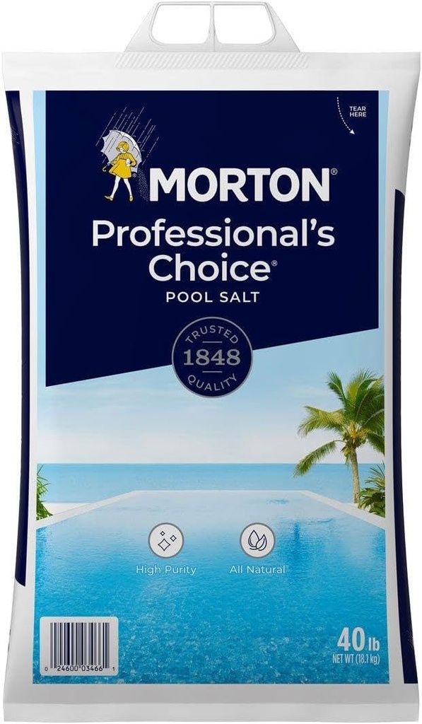 Salt Pellets Morton 40 Lbs (Usa) Granular - Salt-Pellets