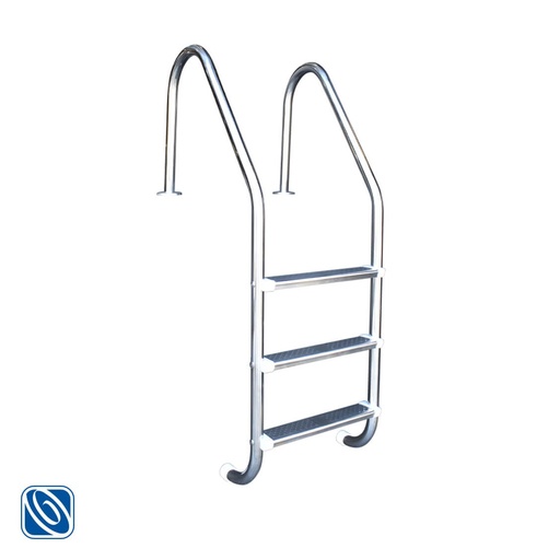 [ASP-35-1507] Escalera Astral 3 Pelda. Acero Inox. Pro ASP-35-1507