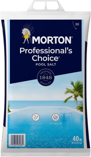 [Salt-Pellets] Salt Pellets Morton 40 Lbs (Usa) Granular - Salt-Pellets