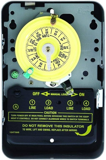 [T104] Timer Mecánico 40 Amp 220V Intermatic- T104