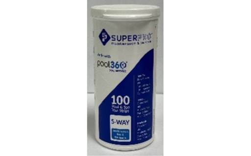 [SUPER PRO-100] Test Kit En Tiras 5 Pasos (100 Tiras) 5 vías- SUPER PRO-100